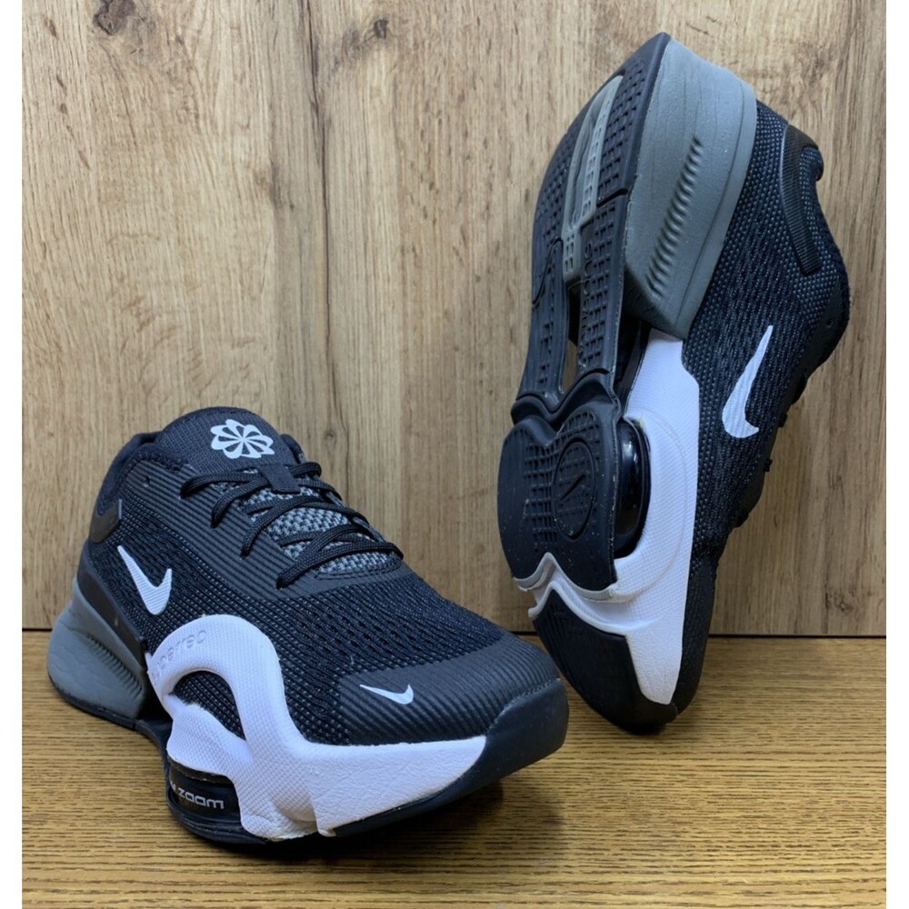 Nike Zoom SuperRep 4 Next Nature Women's 7.5 Black White Training DO9837-001